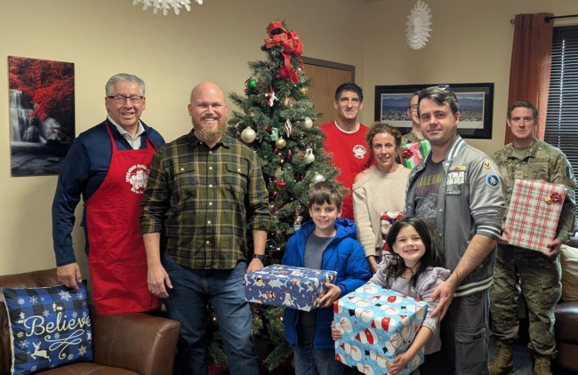 Operation Santa Claus Buckley Family